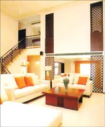 Khoảng thông tầng sang trọng