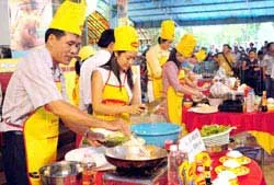 Hội thi “Nhà báo cùng nghệ sĩ làm bếp”