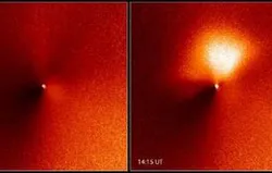 Chuẩn bị bắn phá sao chổi