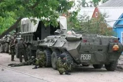 Nổ một trạm phân phối gas