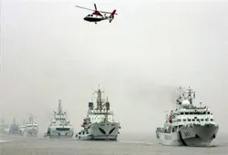 Tập trận chung với Nhật Bản và Hàn Quốc