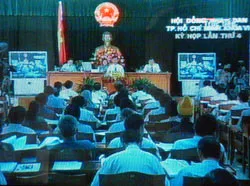 Phiên khai mạc kỳ họp thứ 4 HĐND TPHCM khóa VII ảnh 2