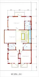 Bố trí cho biệt thự phố ảnh 2
