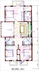 Bố trí cho biệt thự phố ảnh 3