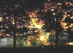 Cháy nhà máy hóa chất bang Texas