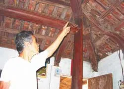 Ngôi nhà rường gần 100 năm tuổi