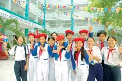 Trường THCS Nguyễn Gia Thiều khánh thành khu học tập mới