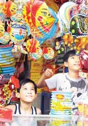 Nhiều hoạt động vui Tết Trung thu cho trẻ em