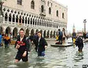 Thành phố Venice với dự án xây đập bảo vệ