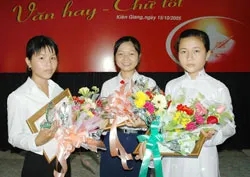 Huỳnh Trúc Phương đoạt giải nhất