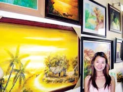 Vẽ tranh như duyên nợ