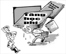 Học phí - nỗi lo của phụ huynh và sinh viên