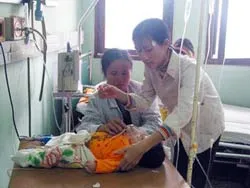 Trẻ mắc bệnh hô hấp gia tăng