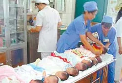 Nhược giáp bẩm sinh ở trẻ sơ sinh khiến trẻ chậm phát triển