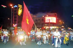 Chút đắng trong niềm vui chiến thắng