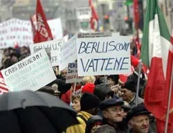 Italia tổng đình công phản đối chính phủ