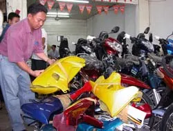 Mua bán, sản xuất các sản phẩm, linh kiện… xe máy sẽ bị xử phạt theo pháp luật