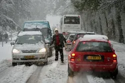 Thời tiết lạnh và tuyết bao phủ rộng khắp ảnh 2