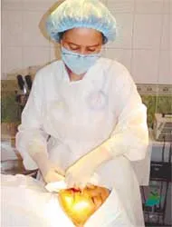 Căng da mặt, nâng chân mày... bằng chỉ ảnh 2