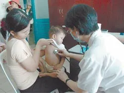 Sức khỏe của cộng đồng đã được chăm sóc tốt