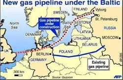 Khởi công xây dựng đường ống dẫn khí lớn nhất châu Âu