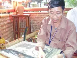 Giám đốc đan tre nghệ thuật