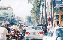 Tan trường... đường kẹt