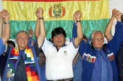 Trở thành Tổng thống gốc thổ dân đầu tiên tại Bolivia