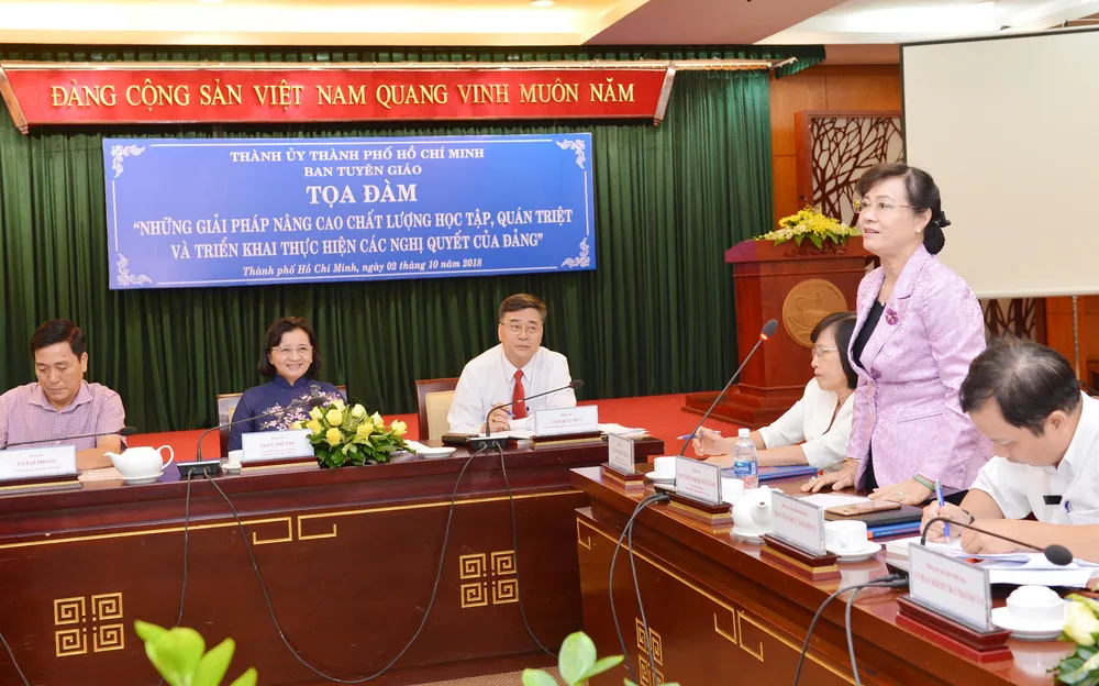 Học tập, quán triệt và triển khai các nghị quyết Đảng phải thực chất, hiệu quả      ảnh 2