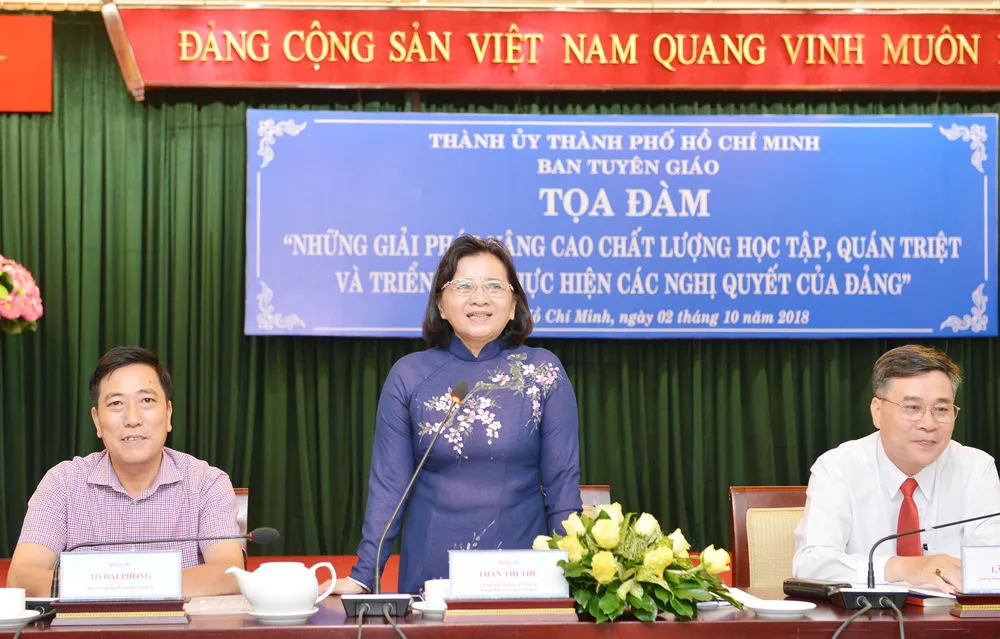 Học tập, quán triệt và triển khai các nghị quyết Đảng phải thực chất, hiệu quả      ảnh 3
