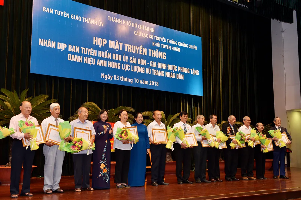 Họp mặt truyền thống Ban Tuyên huấn Khu ủy Sài Gòn - Gia Định ảnh 1