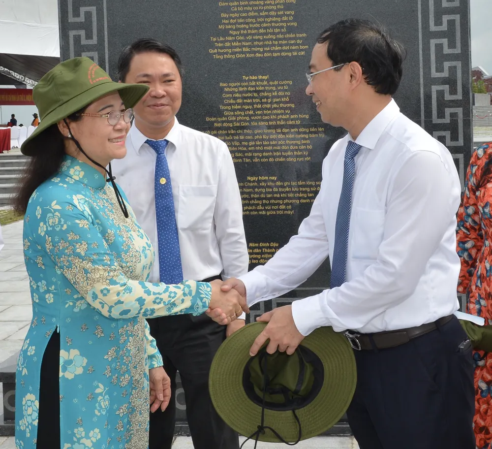 Khánh thành công trình cảnh quan khu truyền thống cách mạng cuộc Tổng tiến công và nổi dậy Xuân Mậu Thân 1968 ảnh 2