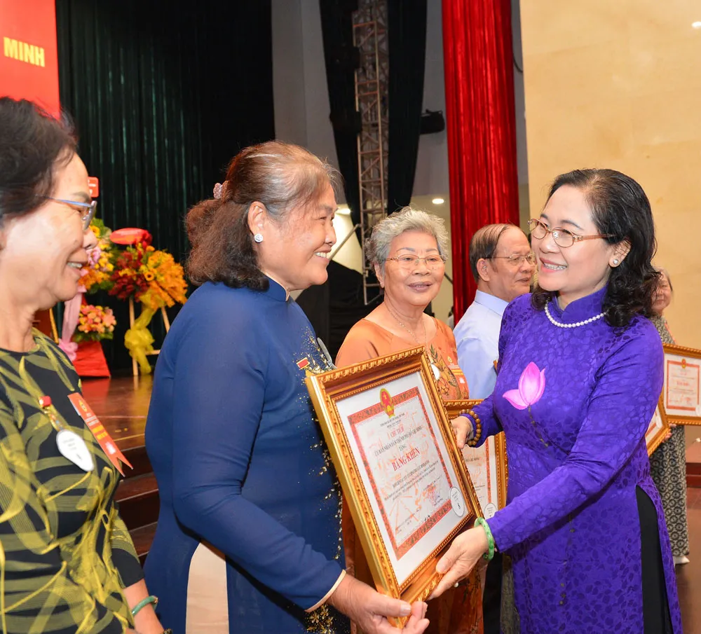 Kỷ niệm 20 năm thành lập và Đại hội đại biểu Cựu tù chính trị - tù binh TPHCM ảnh 3