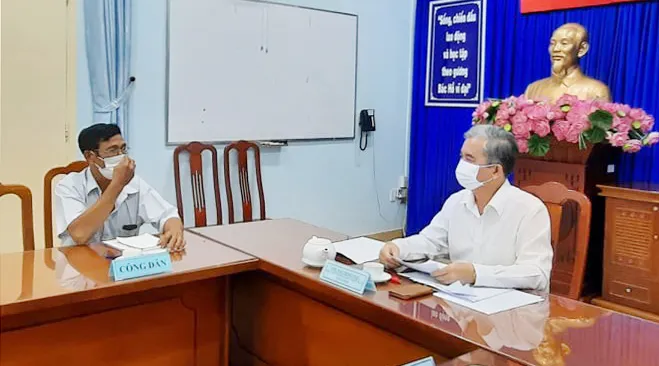 Làm rõ việc sử dụng đất để giải quyết khiếu nại của một công dân    ảnh 1