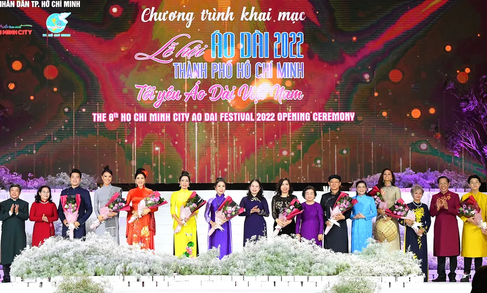 Khai mạc Lễ hội Áo dài TPHCM lần thứ 8, năm 2022      ảnh 1