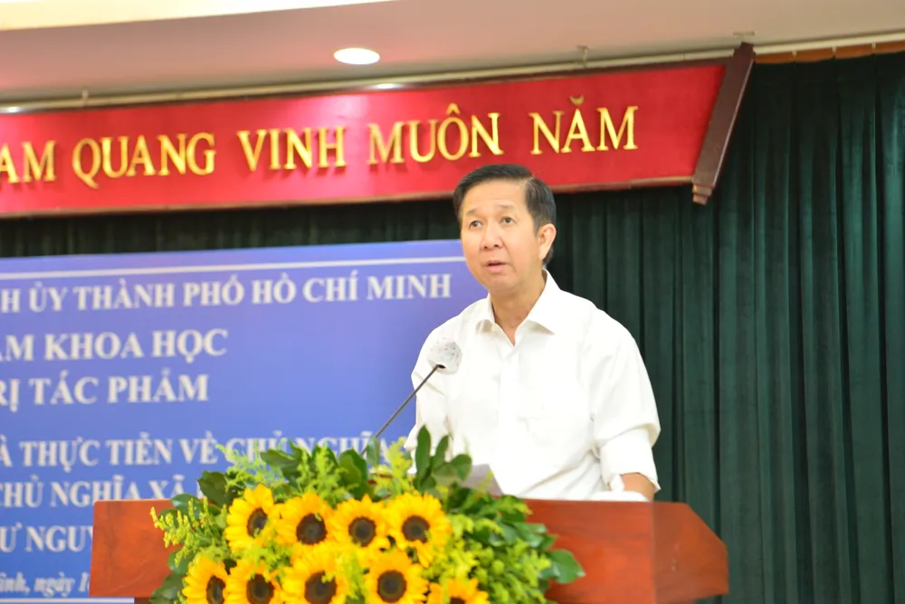 Khẳng định giá trị tác phẩm “Một số vấn đề lý luận và thực tiễn về chủ nghĩa xã hội và con đường đi lên chủ nghĩa xã hội ở Việt Nam” của Tổng Bí thư Nguyễn Phú Trọng ảnh 1