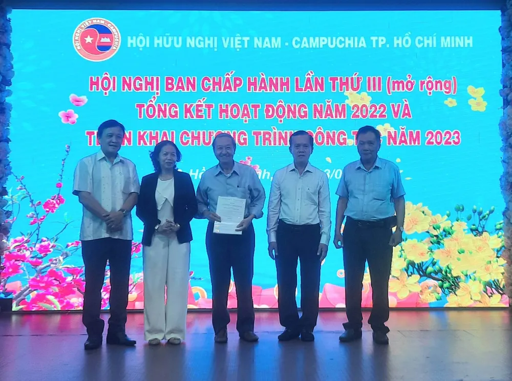 Ra mắt Chi hội Hữu nghị Việt Nam - Campuchia TPHCM Ra mắt Chi hội Hữu nghị Việt Nam - Campuchia TPHCM