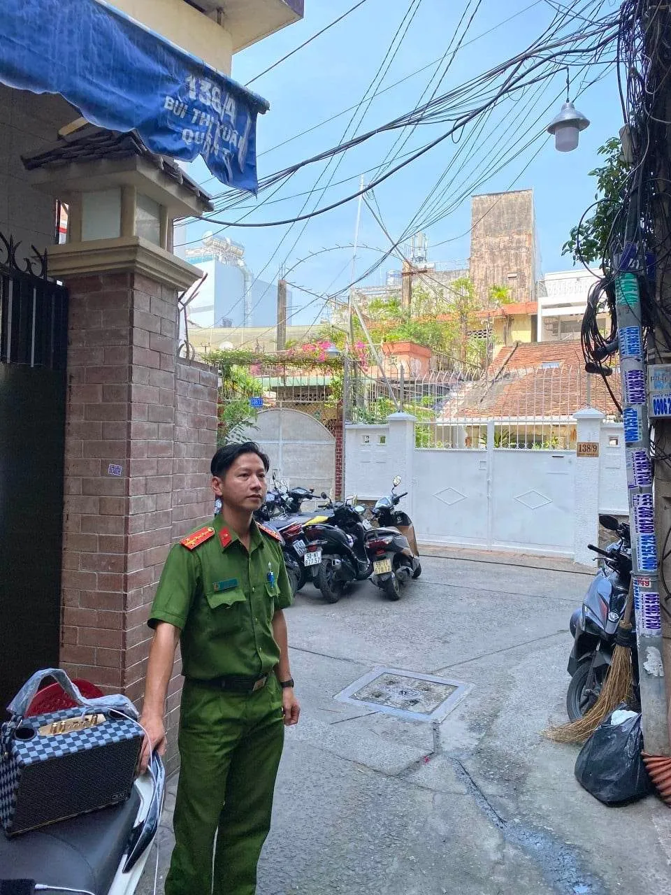 Giám sát tình hình an ninh trật tự trên địa bàn Phố đi bộ Bùi Viện