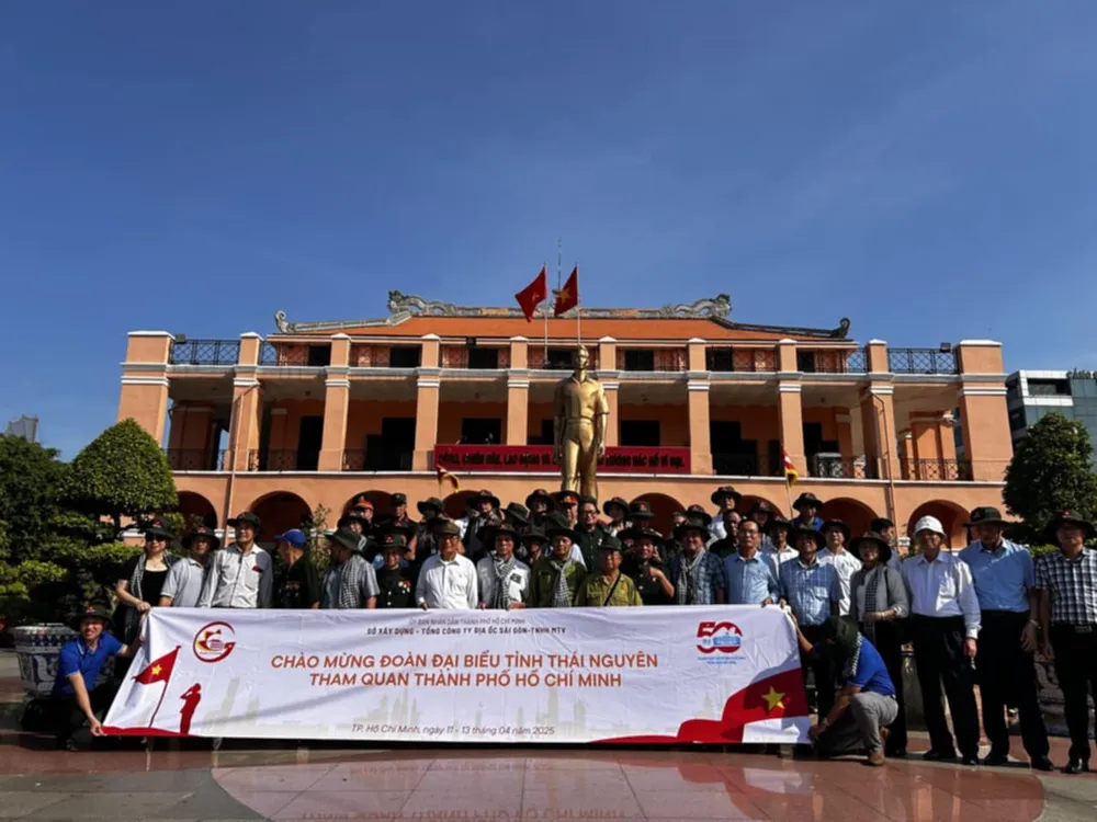 Đoàn tham quan Bảo tàng Hồ Chí Minh, Chi nhánh TPHCM