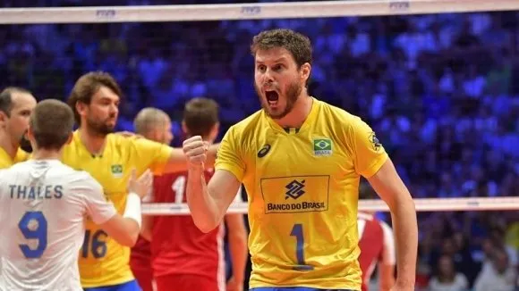 Sao bóng chuyền cầm cờ tại Lễ khai mạc ảnh 3