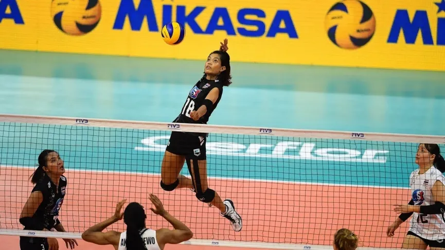 Tay đập Kongyot Ajcharaporn có tên trong danh sách tập trung của đội tuyển bóng chuyền nữ Thái Lan