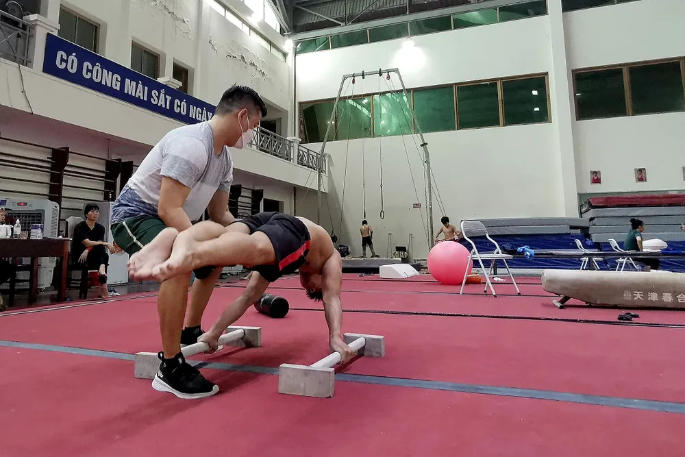 Thể dục dụng cụ Việt Nam bứt tốc để săn Vàng SEA Games ảnh 2