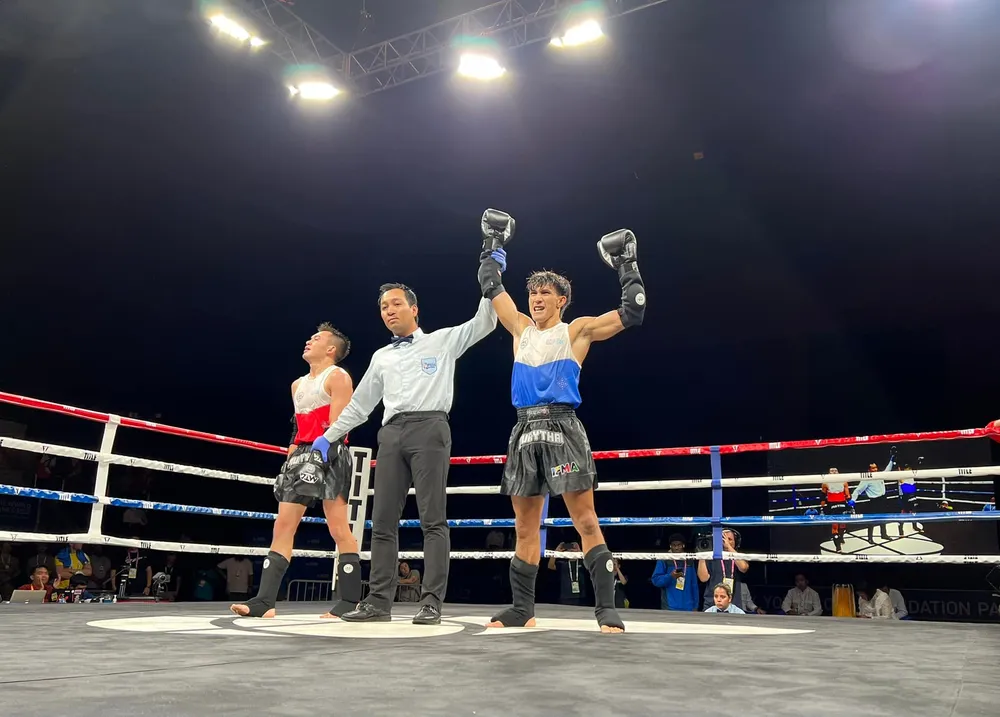 Toàn thắng 3 trận, Nguyễn Trần Duy Nhất giành HCV World Games lịch sử ảnh 1