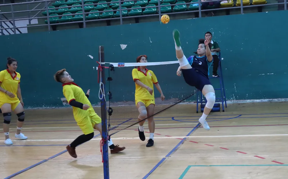 Tại kỳ đại hội TDTT TPHCM lần này, VĐV thuộc nhiều độ tuổi khác nhau cùng tham gia tranh tài. Ảnh: NGUYỄN ANH