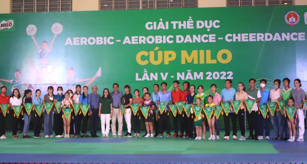 Hơn 1.000 VĐV dự tranh giải thể dục aerobic ảnh 1
