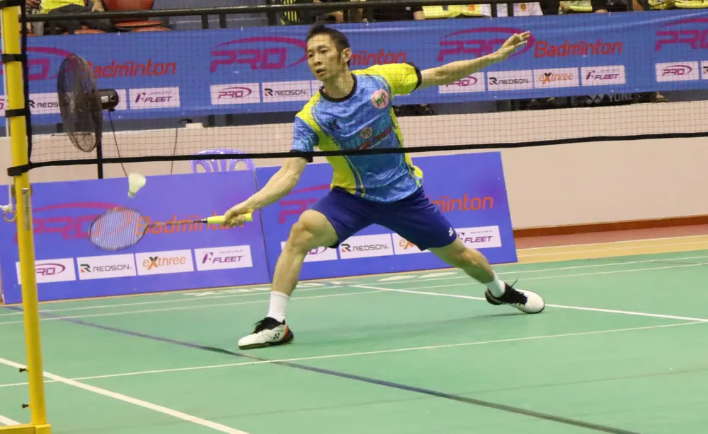 Nguyễn Tiến Minh là gương mặt chủ lực của cầu lông TPHCM tại đại hội toàn quốc. Ảnh: NGUYỄN ANH