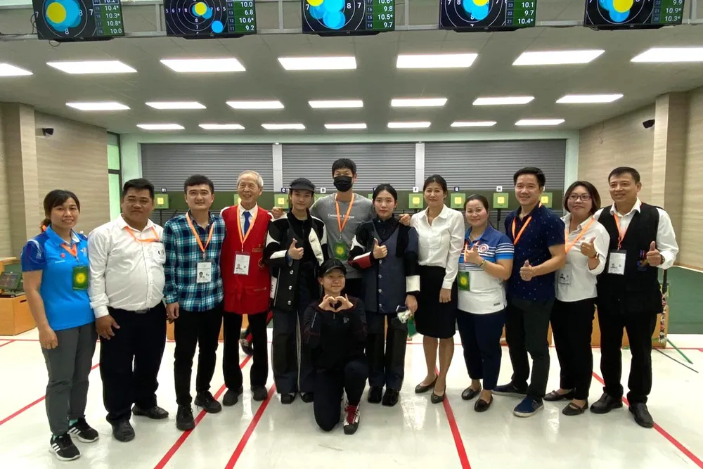 Đại hội Thể thao toàn quốc năm 2022: Bắn súng TPHCM khởi đầu ấn tượng ảnh 1