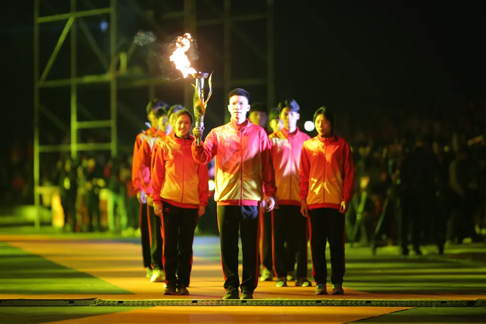 Ngập tràn sắc màu lễ khai mạc Đại hội Thể thao toàn quốc 2022 ảnh 4