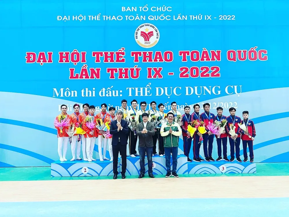 Nội dung đồng đội nam mang về chiến thắng cho TDDC TPHCM