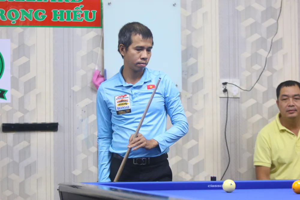 Trần Quyết Chiến đại diện cho đơn vị Quận 1 tranh tài tại giải vô địch TPHCM. Ảnh: LP